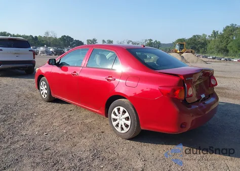 2009 Toyota Corolla Le z USA, uszkodzony, nr VIN 2T1BU40EX9C102540